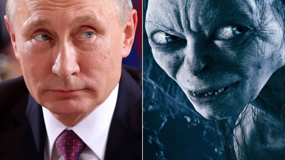 Vladimir Putin a Glum