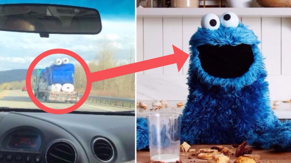 Cookie Monster trochu vyrostlo...