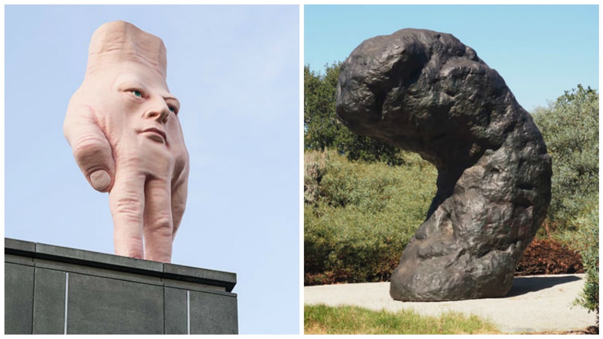 Šílené sochy najdete po celém světě.