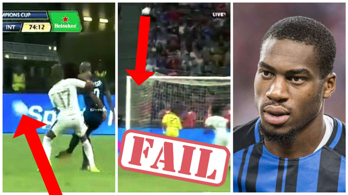Geoffrey Kondogbia z Interu Milán dal naprosto úchvatný vlastní gól!