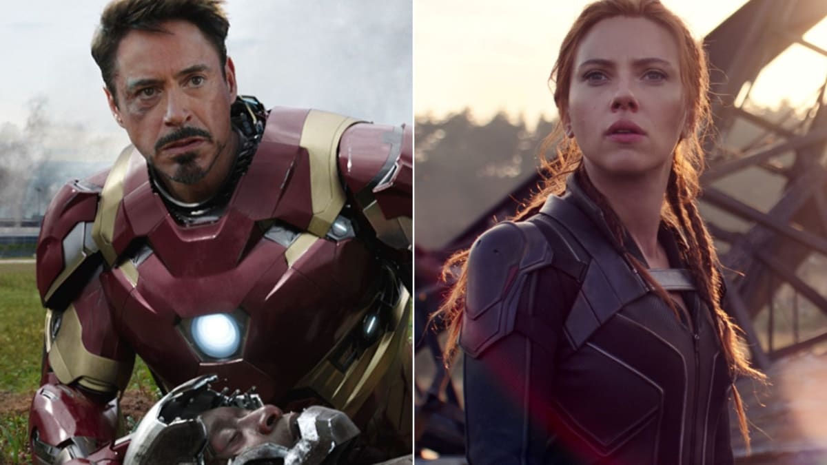 Iron Man a Black Widow