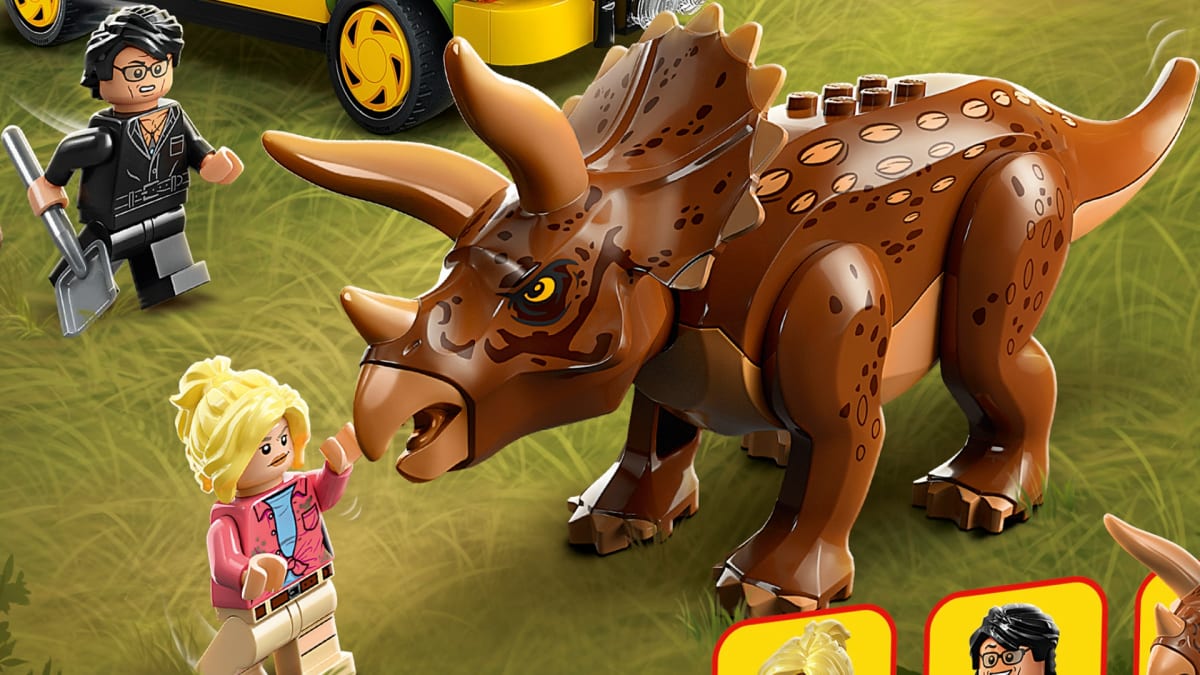 LEGO sada k výročí filmu Jurský park