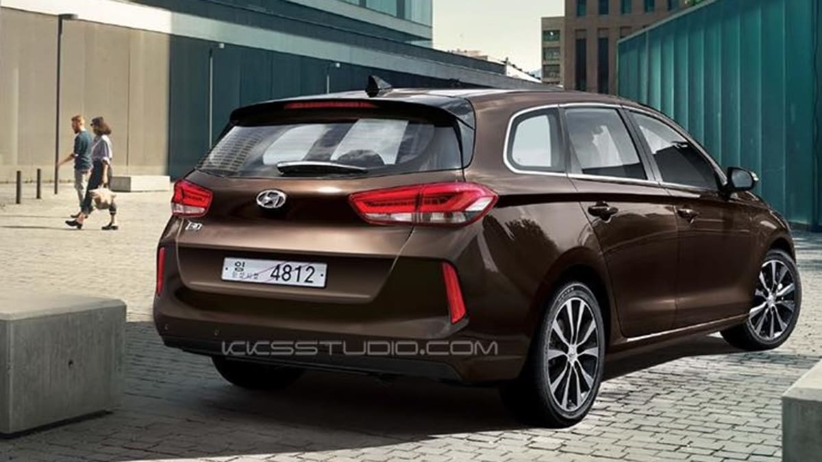 Render: Jak by také mohlo vypadat nové Hyundai i30 kombi