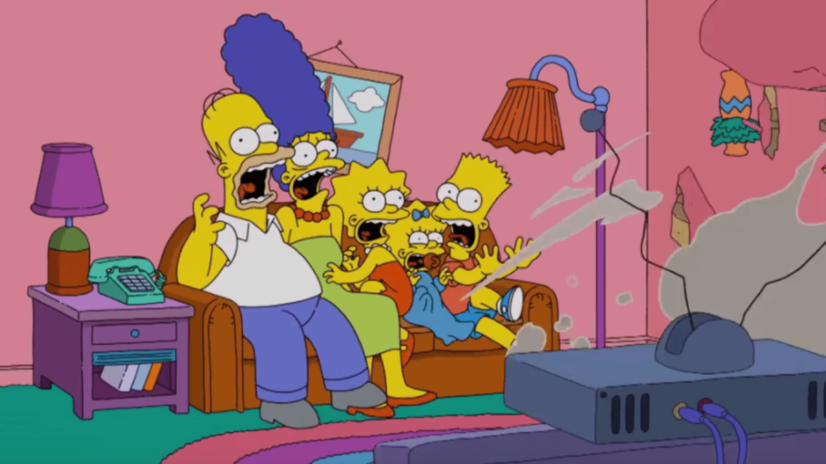 Simpsons Rick Morty