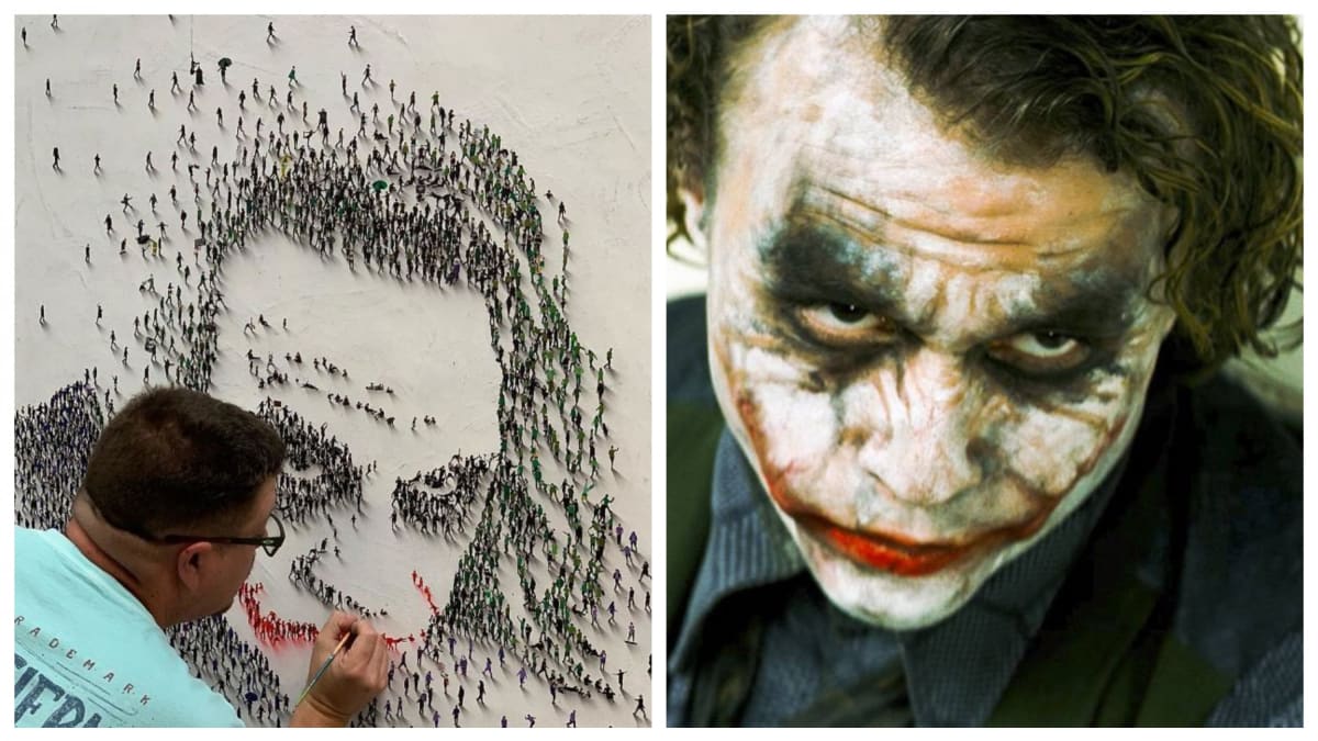 Portrét Jokera skrývá nejeden vtipný detail