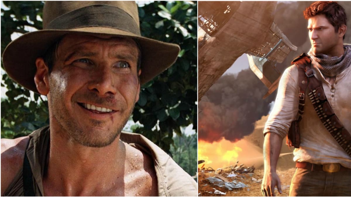 Indiana Jones versus Nathan Drake