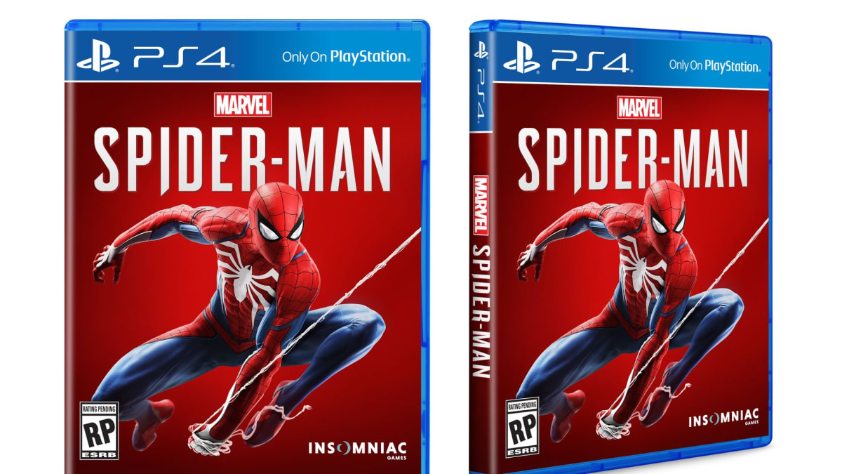 Krabička původního Spider-Mana pro PlayStation 4