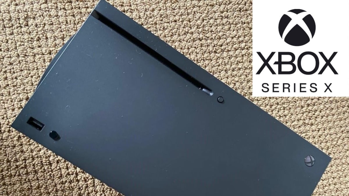 Uniklá fotka Xboxu Series X