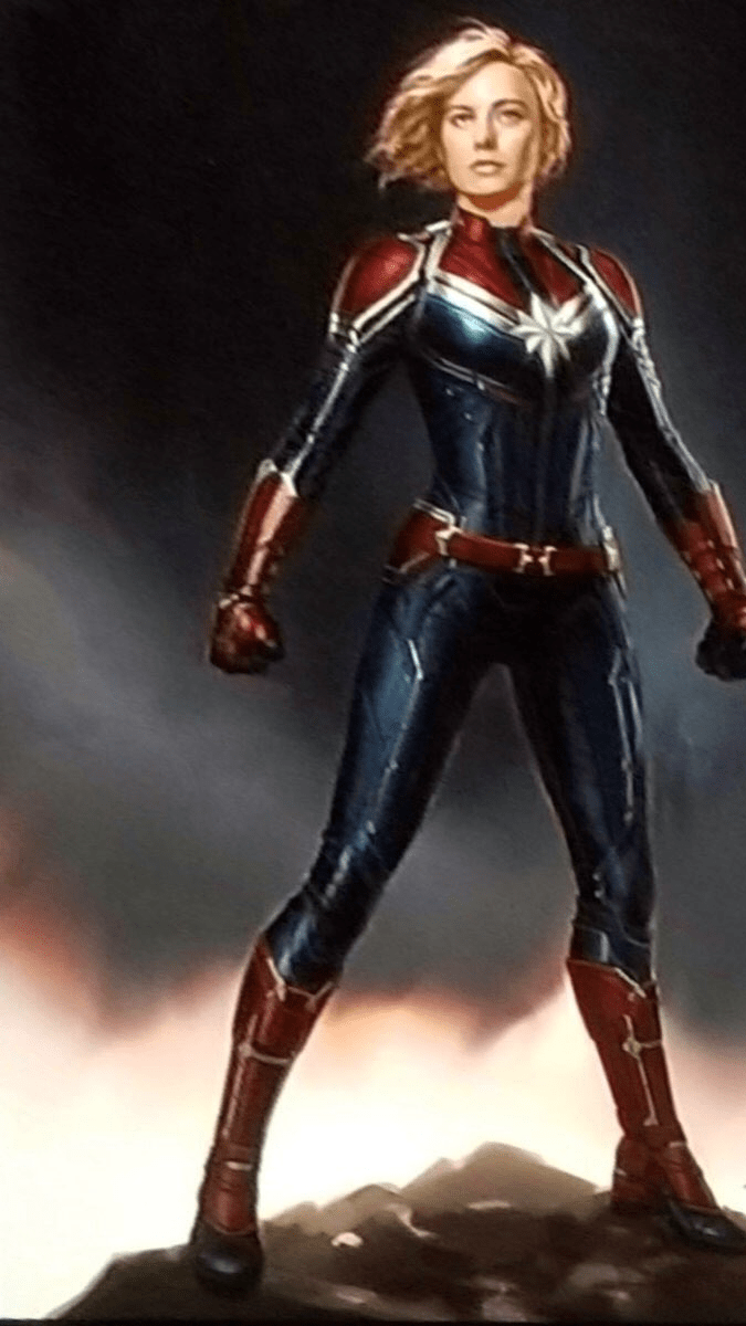 Brie Larson jako Captain Marvel