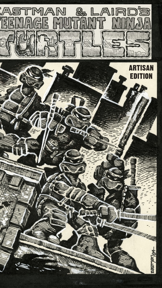 První číslo komiksu Teenage Mutant Ninja Turtles