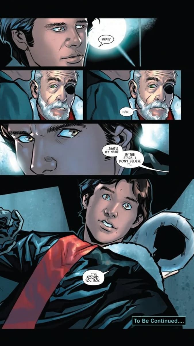 Han Solo na konci nového komiksu pozná svého údajného otce