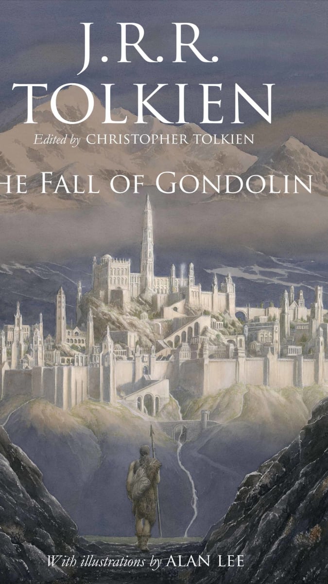 Náhled přebalu knihy Pád Gondolinu, která vyjde v angličtině letos 30. srpna.