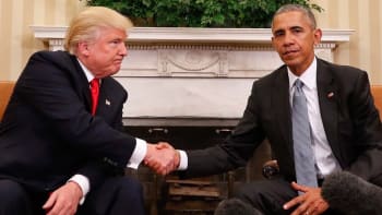 Trump a Obama - photoshopová bitva