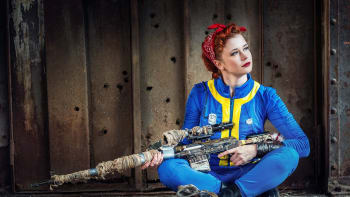 Český cosplay Fallout - Zuzka "Baty" Cinková