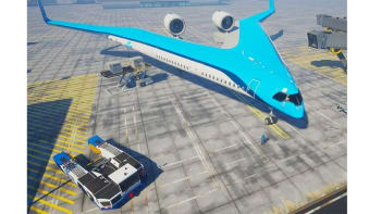 Flying V - úsporné dopravní letadlo budoucnosti