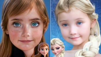 12 slavných princezen od Disneyho, jak by vypadaly jako skutečné děti