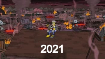 Simpsonovi předpověděli, že rok 2021 začne světovou apokalypsou