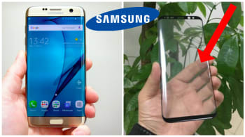 GALERIE: Takhle bude vypadat nový Samsung Galaxy S8. Unikla fotka skleněného čelního panelu takřka bez okrajů!