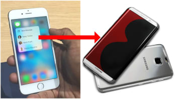 SAMSUNG Galaxy S8 si vezme jednu speciální funkci iPhonu. Chystá Apple žalobu?