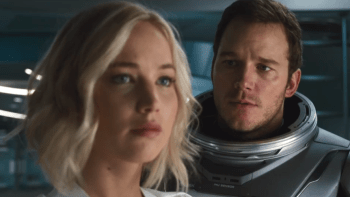 VIDEO: První trailer nové sci-fi Pasažéři s Chrisem Prattem a Jennifer Lawrence