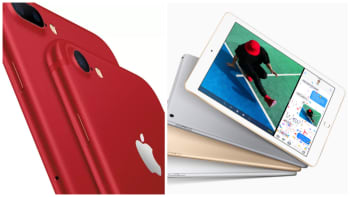 JE TO TADY! Apple představil nový červený iPhone a lepší i levnější iPad
