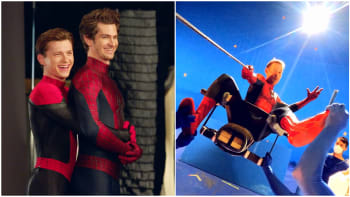 20 zábavných i dojemných fotek z natáčení nového Spider-Mana
