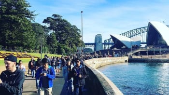 Pokémon Go Walk v Sydney