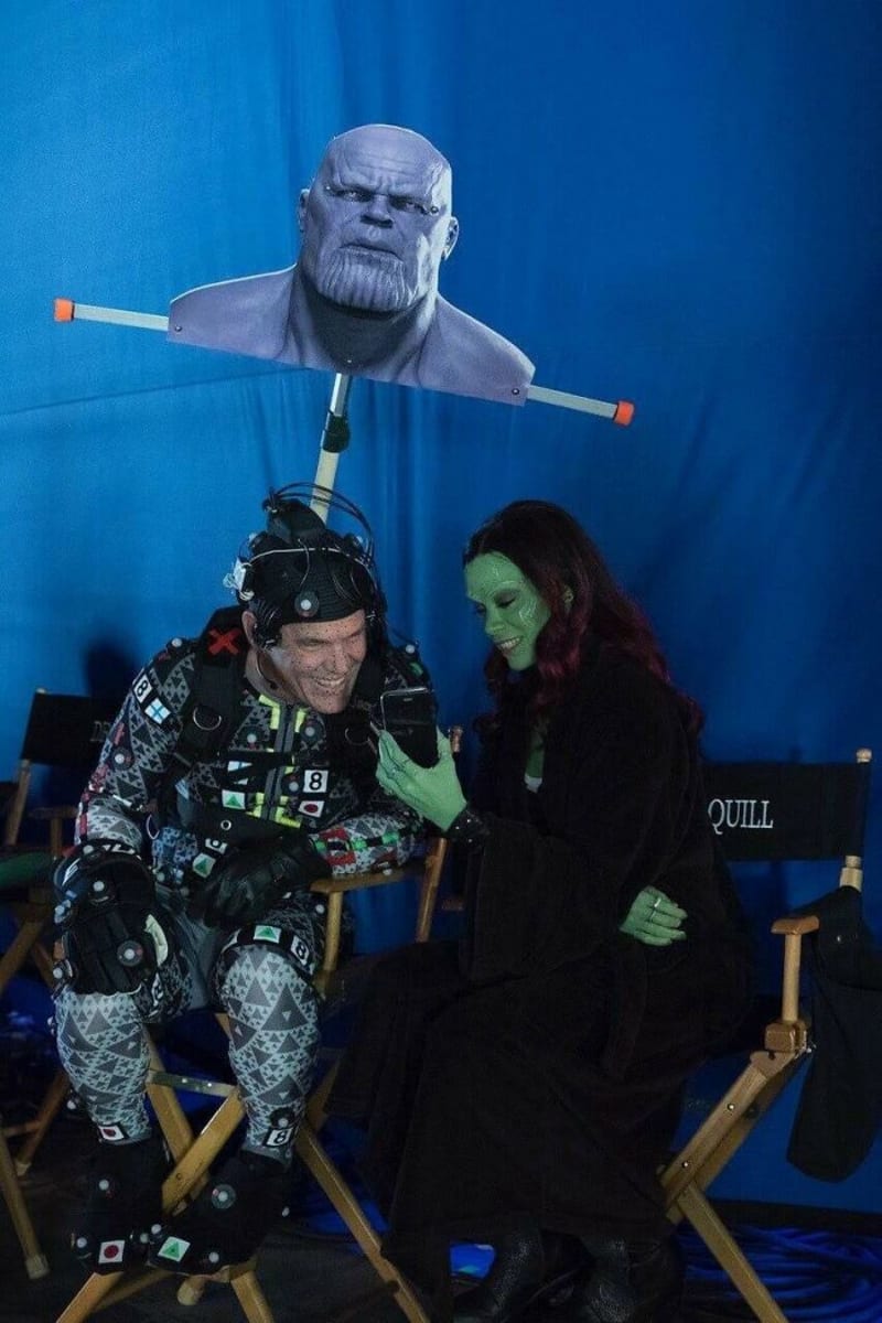 Avengers: Infinity War (2018) - Josh Brolin "v kůži" Thanose si musel užít své
