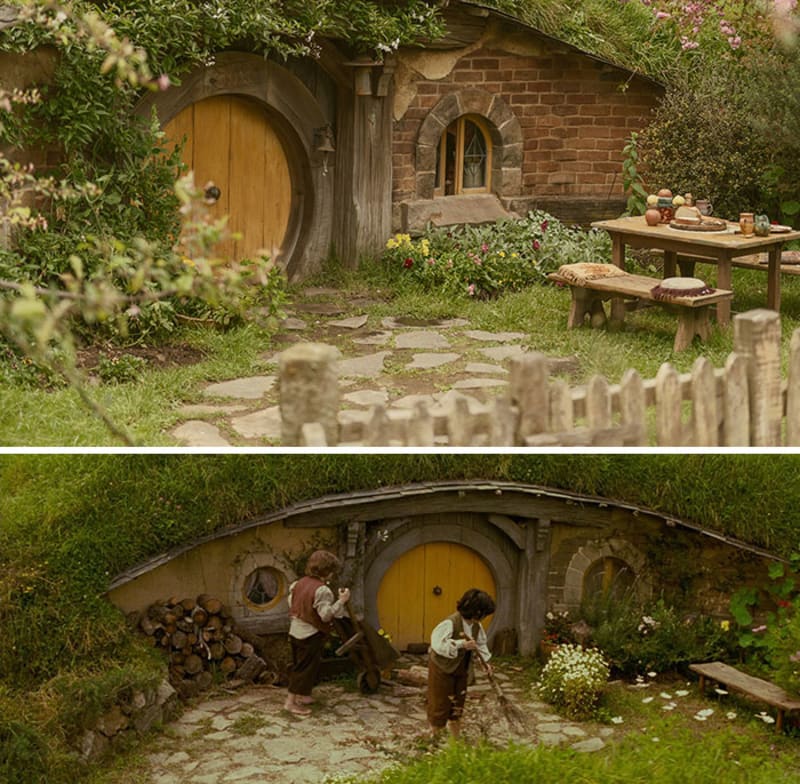 Hobitín – Hobbiton Movie Set, Matamata, Nový Zéland