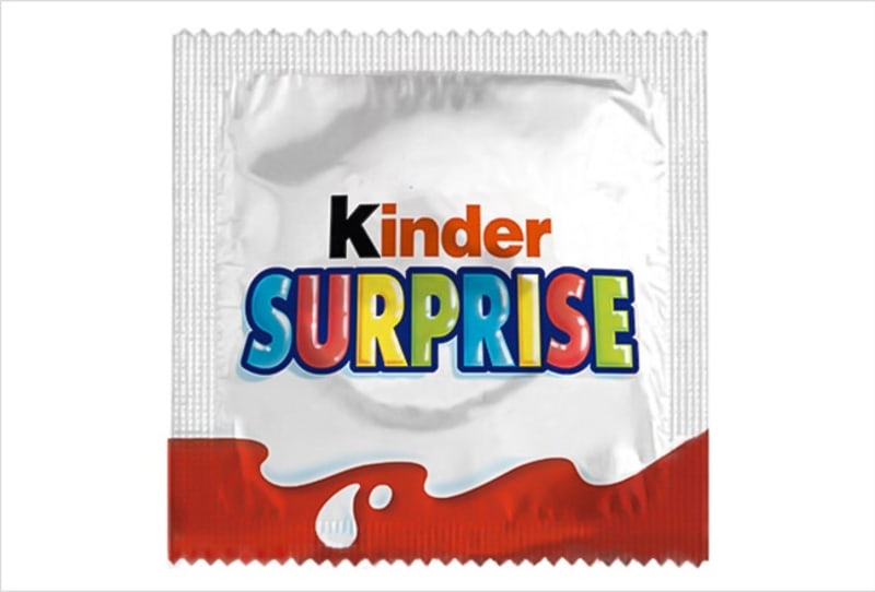 Kondomy Kinder Surprise