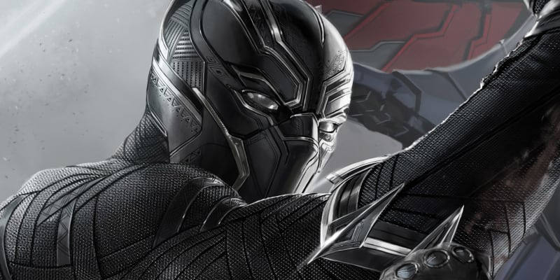 Black Panther v Captain America: Občanská válka 8