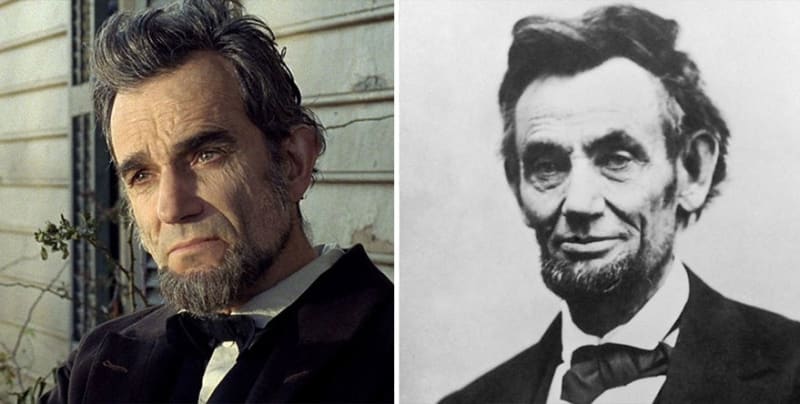 Daniel Day-Lewis jako Abraham Lincoln ve filmu Lincoln (2012)