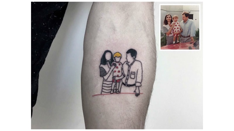 Dokonale nostalgická tetování jako vzpomínka na dětství 2