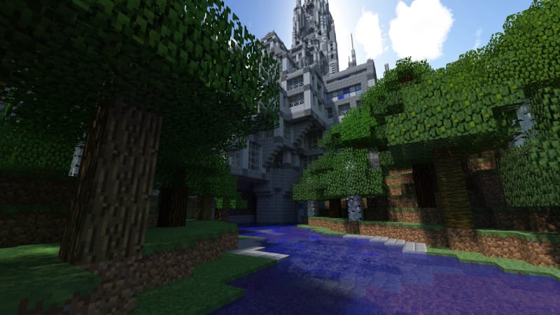Podívejte se na nejepičtější hrad z Minecraftu! 8