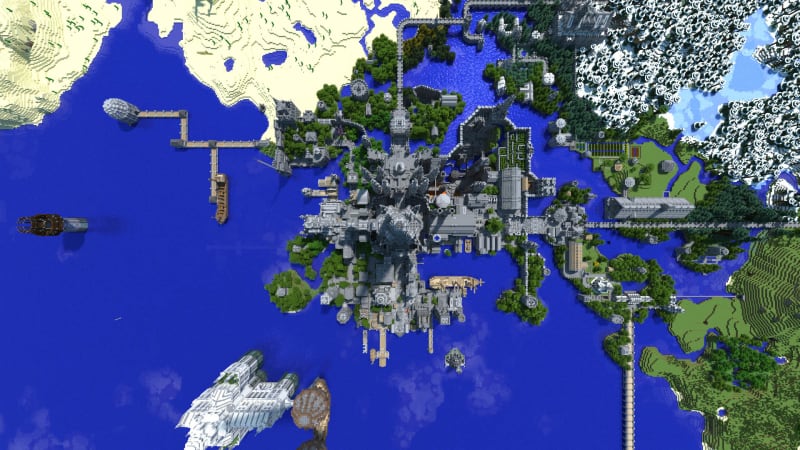 Podívejte se na nejepičtější hrad z Minecraftu! 1
