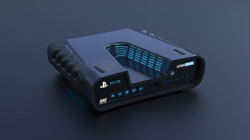 PlayStation 5 - rendery prvního návrhu designu 6
