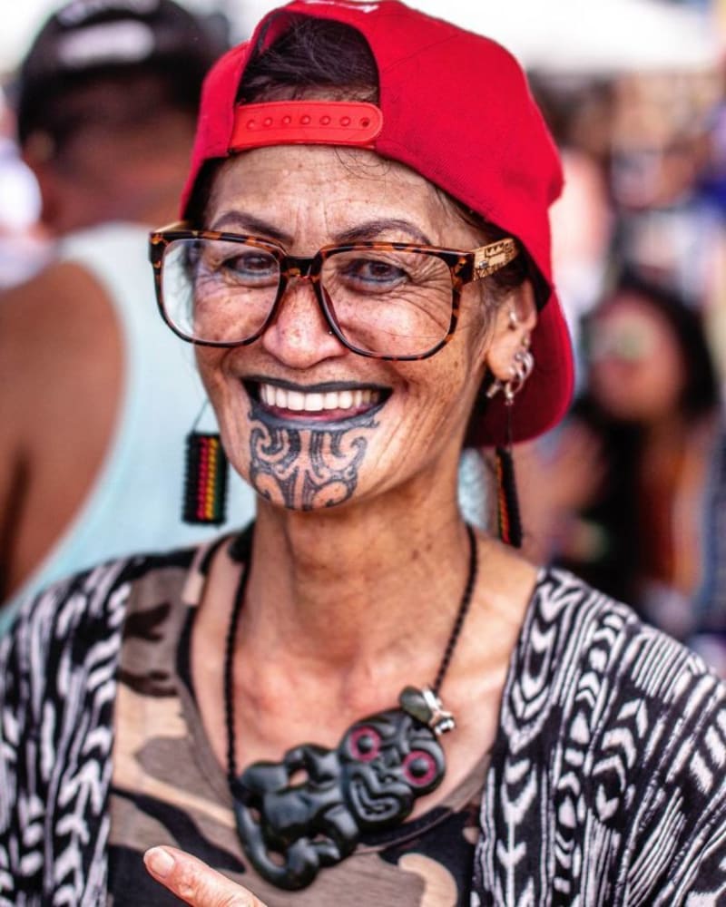 Maorka se tetováním přihlásila ke svému kmeni