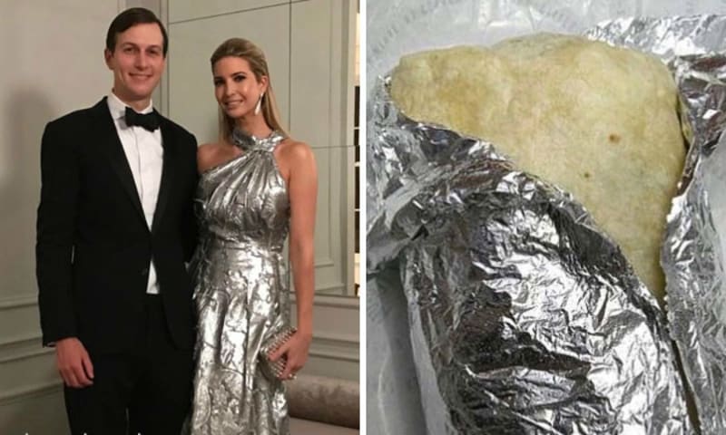 Ivanka Trump nebo zabalené burrito?