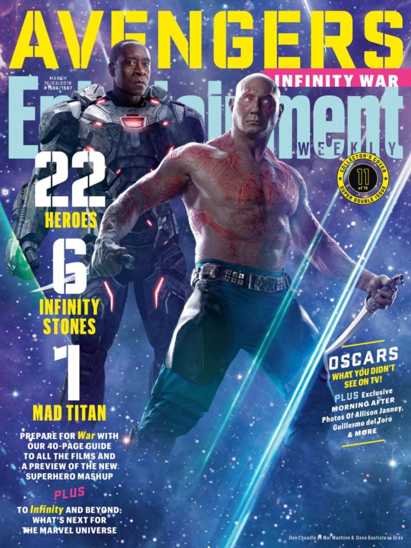 15 časopisových obálek Avengers: Infinity War 14