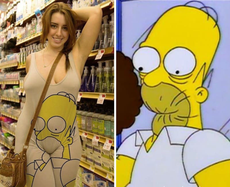 Tahle odvážná žena nebo Homer Simpson?
