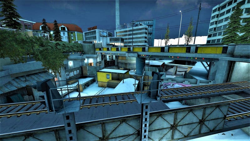 Podívejte se, jak vypadají zimní varianty map z Counter-Strike 4