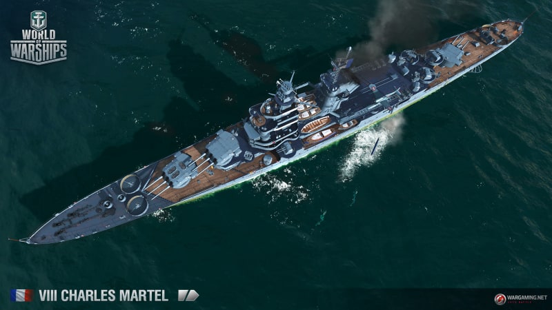 Francouzská flotila z World of Warships 8