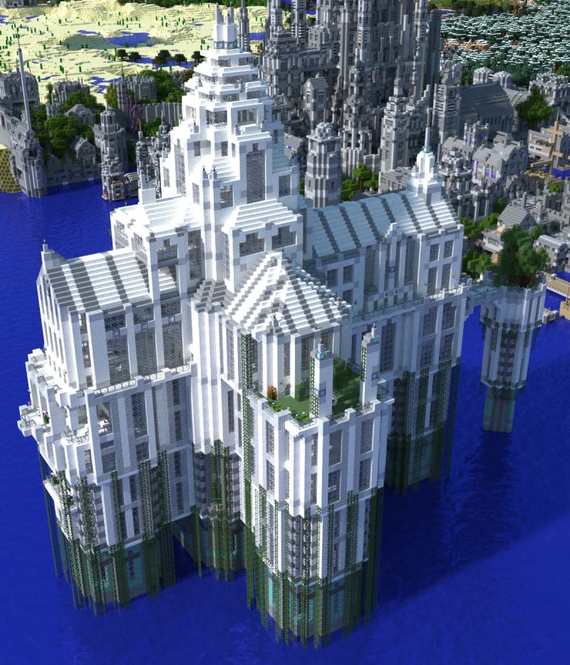 Podívejte se na nejepičtější hrad z Minecraftu! 11