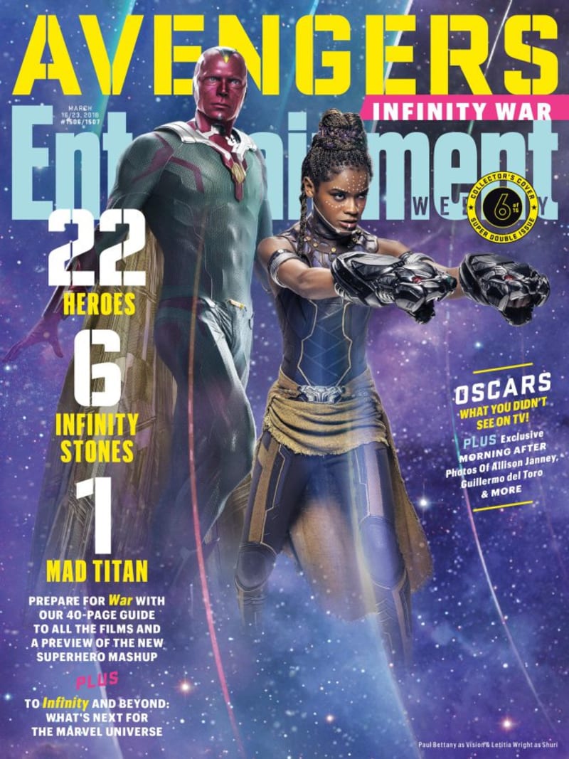 15 časopisových obálek Avengers: Infinity War 13