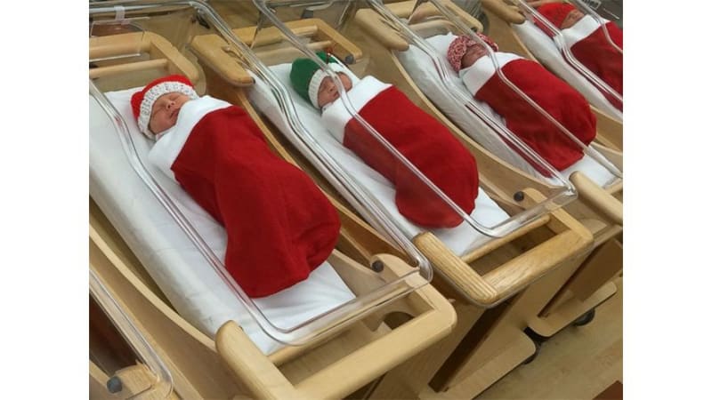Vánoční dekorace v nemocnicích 20