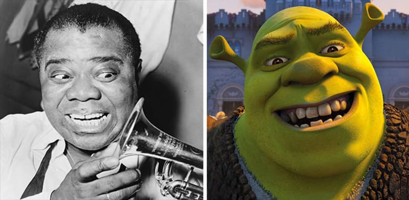 Louis Armstrong měl jen jednu trumpetu, jeho bratr Shrek má dvě v uších!