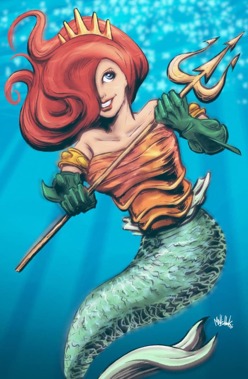 Ariel jako Aquawoman