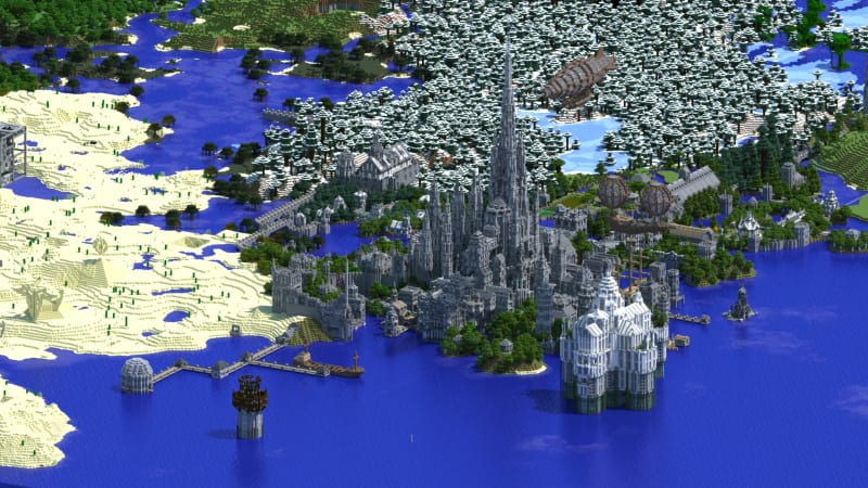 Podívejte se na nejepičtější hrad z Minecraftu! 10