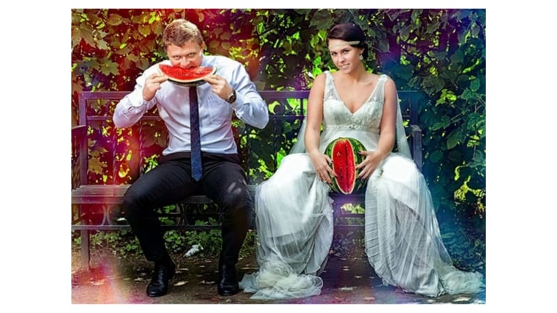 Ruské svatební fotky 1