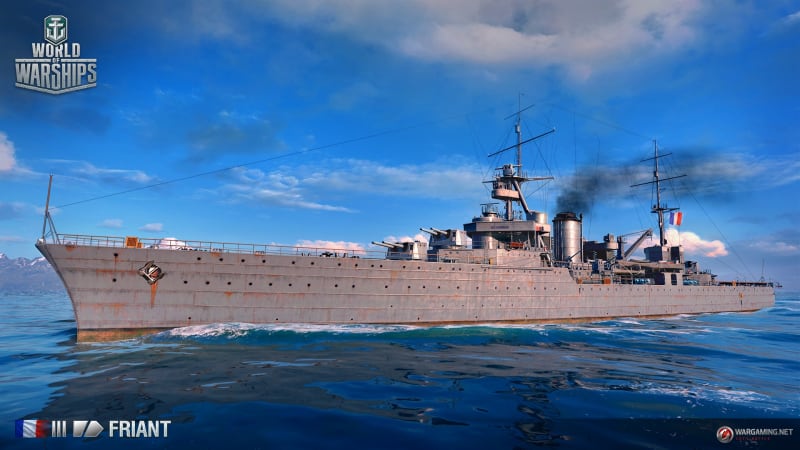 Francouzská flotila z World of Warships 5